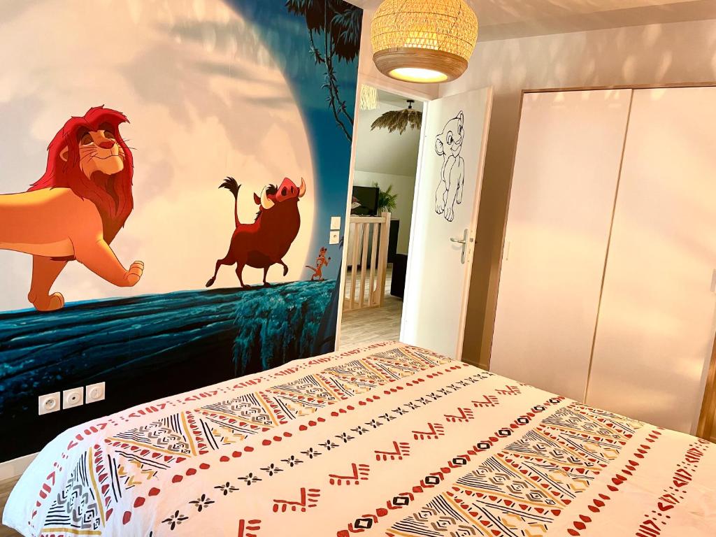 Bel appartement « The Lion King » proche Disney