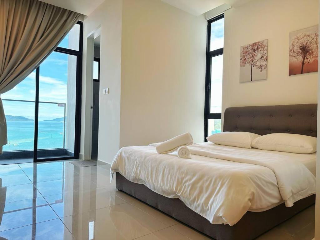 Seaview Studio Apartment at Kota Kinabalu City Centre