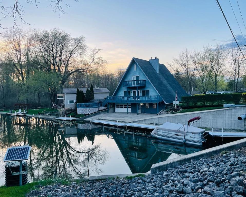 Channel Front A-frame Retreat